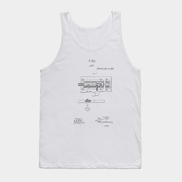 Patent Drawing Tank Top by skstring